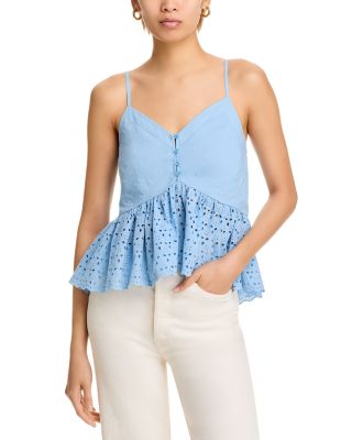 Button Front Cami Top - Exclusive