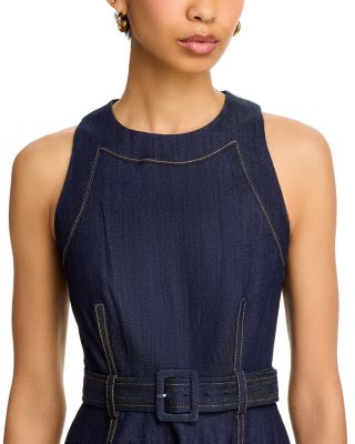 Zelda Denim Midi Dress