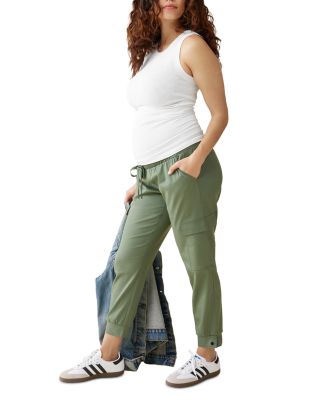 Soft Maternity Cargo Pants