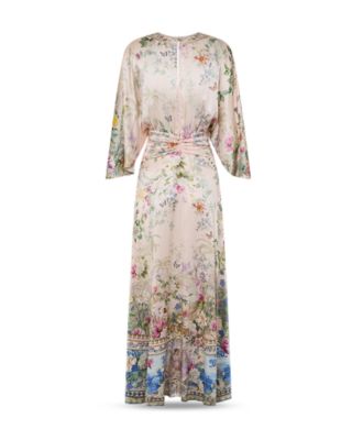Petal Sleeve Long Dress