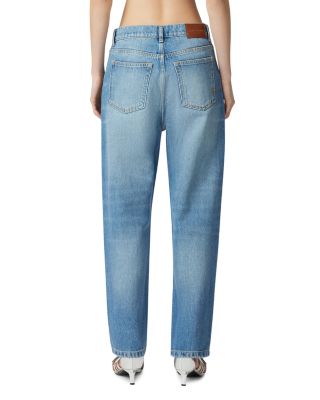 Rose Straight Leg Jeans in Mid Wash