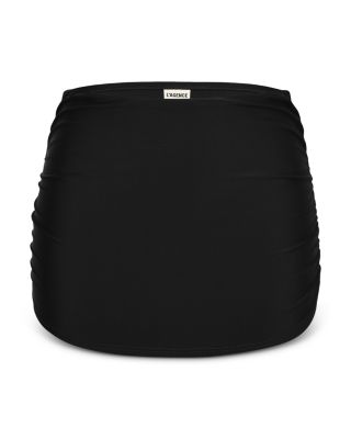 Coco Ruched Mini Skirt Swim Cover-Up