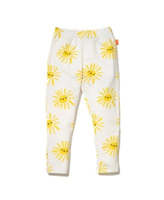 Mon Coeur - Girls' Recycled Cotton Sun Leggings - Little Kid, Big Kid