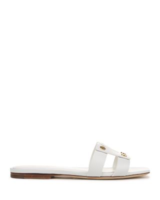 Women's Via Leather Slide Sandals