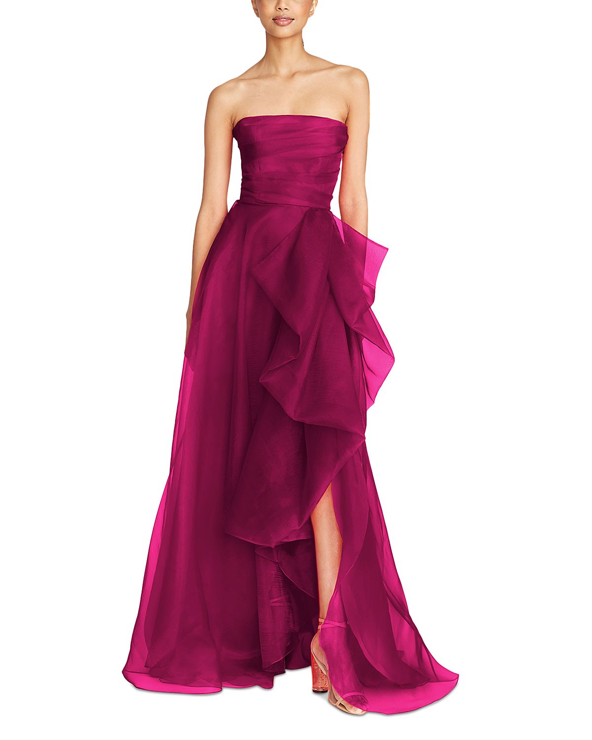 Theia Teresa Draped Gown