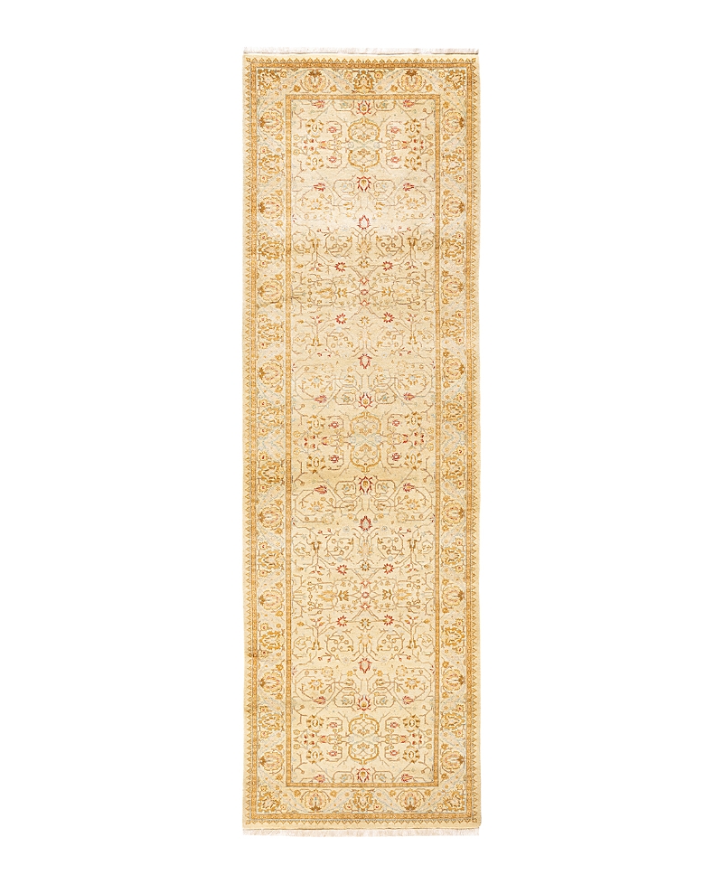 Bloomingdale's Mogul M1554 Runner Area Rug, 3' X 10'1 In Ivory