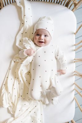 Ribbed Cotton Zipper Blanket Collection