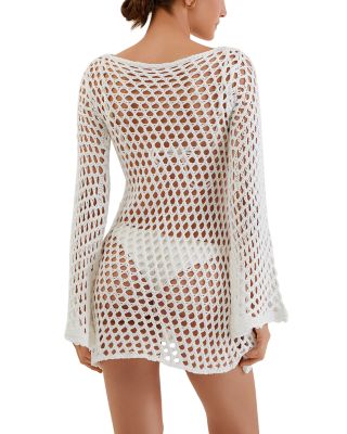 Belle Crochet Dress Swim Cover-Up