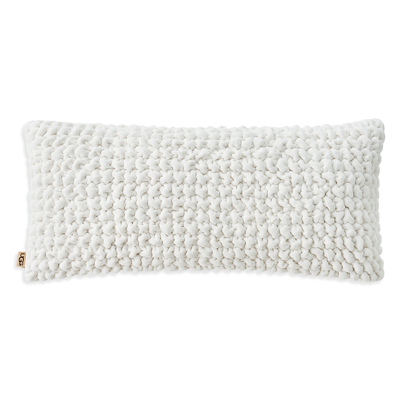 Ugg Coco Puff Decorative Pillow, 16 X 36 In Snow