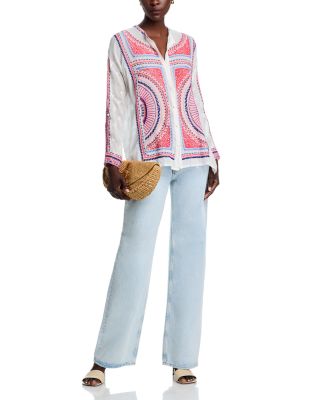 The Audrey Mandarin Collar Shirt