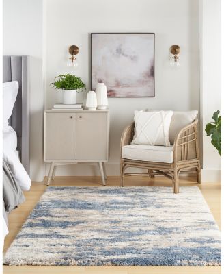 Nourison Home Dreamy Shag DRS10 Area Rug, 5'3" x 7'3"