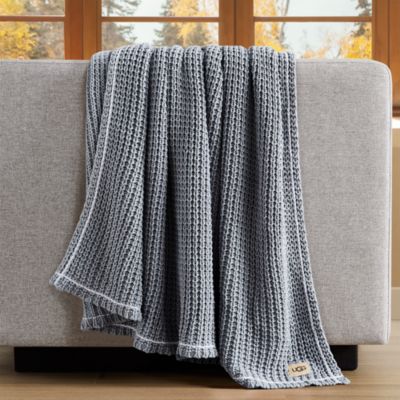 Luna Knit Cotton Throw Blanket