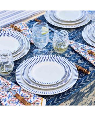 Sitio Stripe Dinner Plate