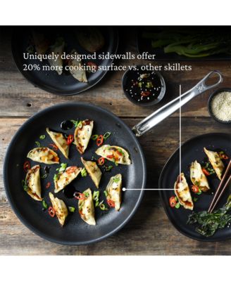 ProBond&amp;reg; Forged 2-Piece Professional Clad Stainless Steel Skillet Set with TITUM&amp;reg; Nonstick (8.5 &amp; 11-Inch)