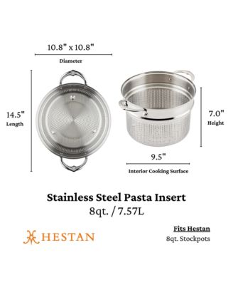 Provisions 8-Quart Stainless Steel Pasta Insert