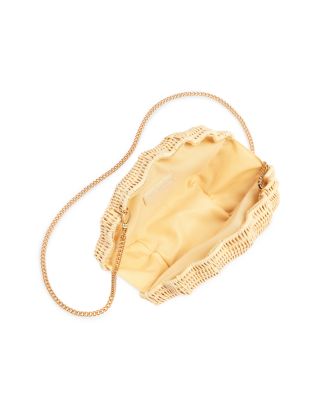 Shell Wicker Clutch - Exclusive