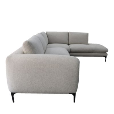 Salvatore 2-Piece Fabric Sectional - Exclusive