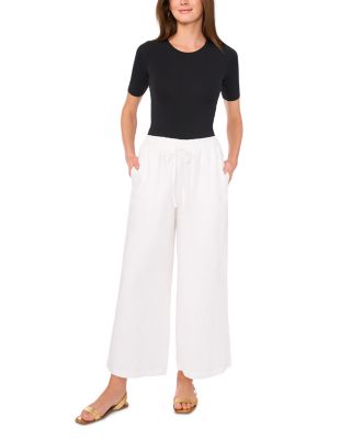 Wide Leg Drawstring Pants