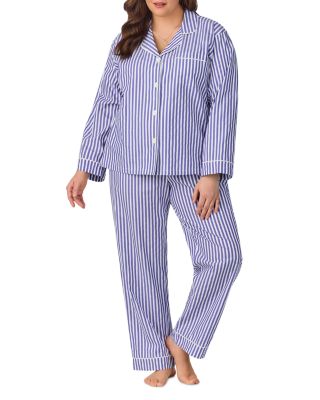 Striped Long Pajama Set