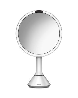 8" Sensor Makeup Mirror, 5x Magnification & Adjustable Brightness