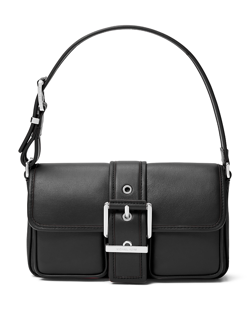 Michael Kors Colby Medium Shoulder Bag In Black