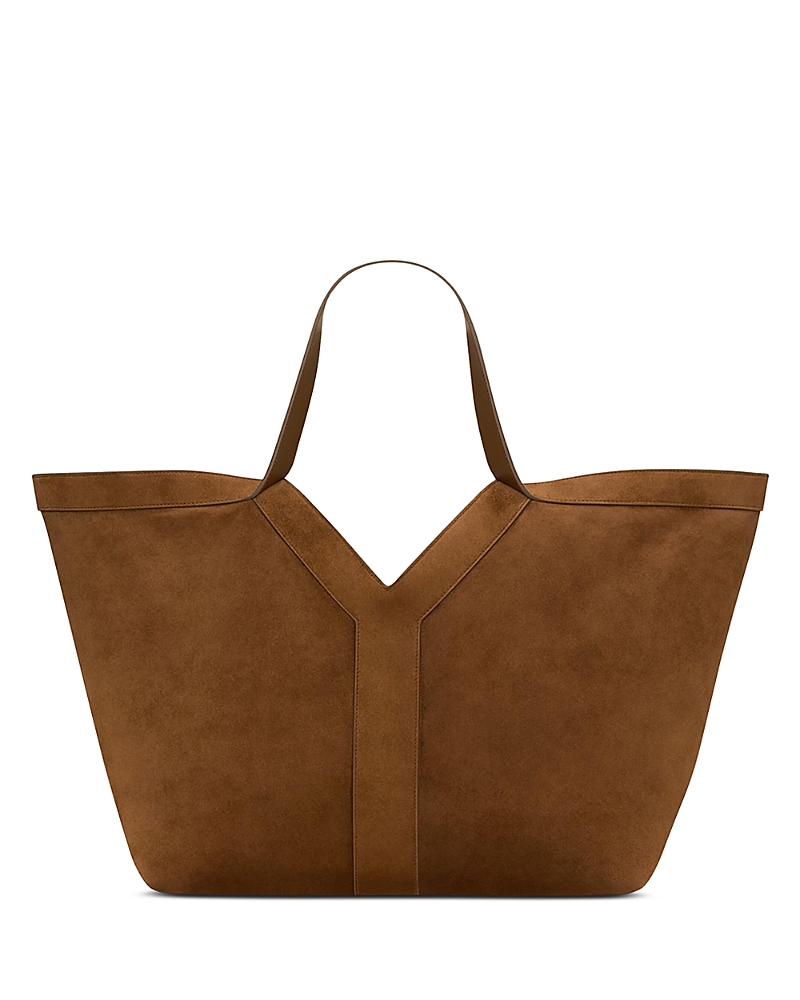 Saint Laurent Y Tote Bag in Suede