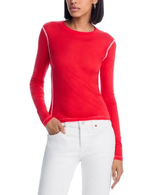 Semi Sheer Cotton Tee