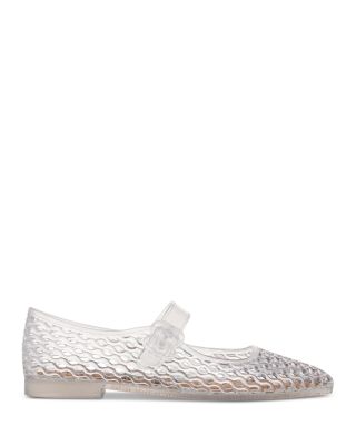 Women's Michaela Square Toe Jelly Flats