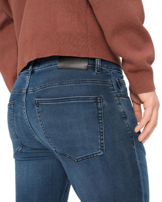 Nick Slim Fit Ultimate Knit Jeans in Stream Blue