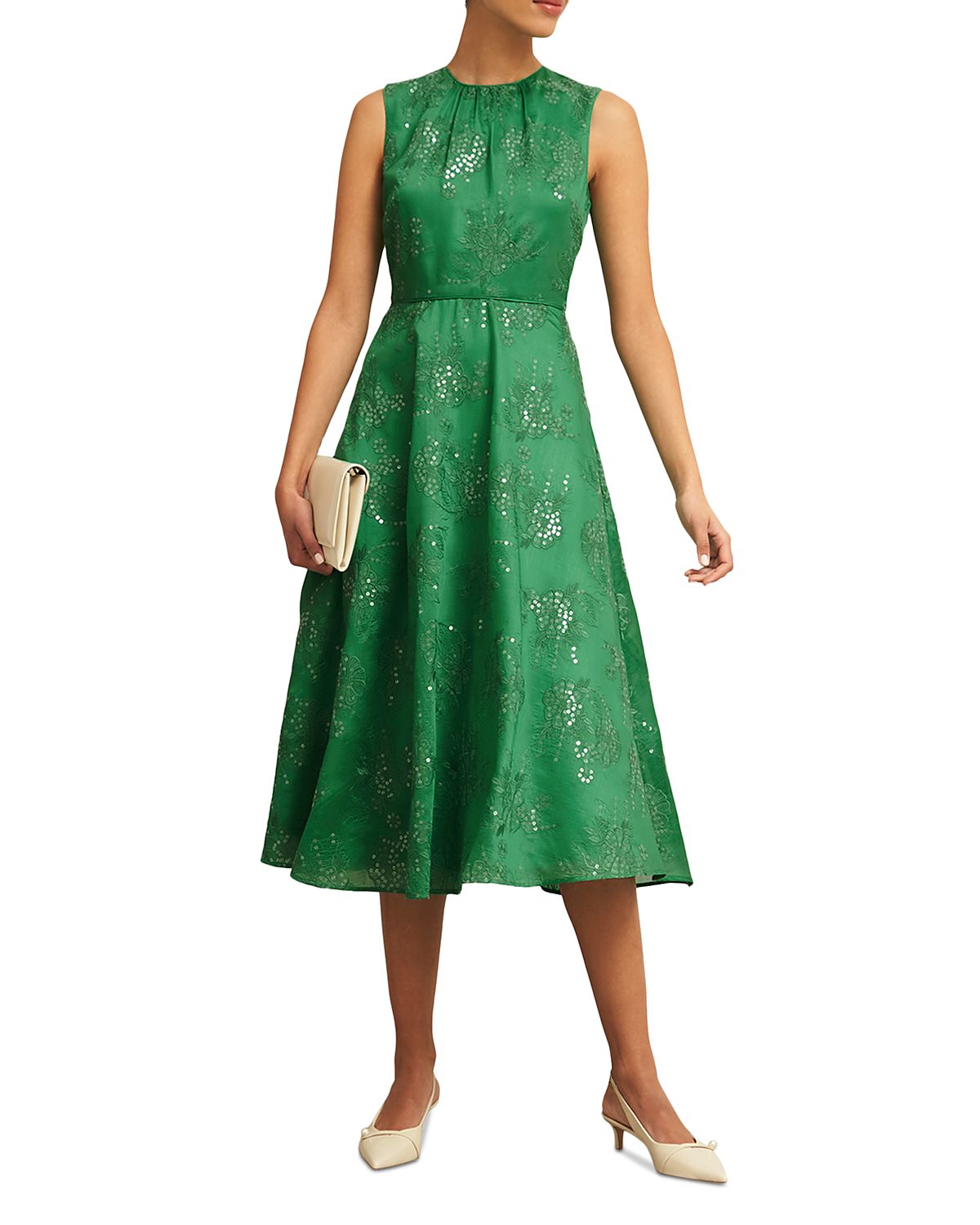 Hobbs London Rachel Embellished Dress