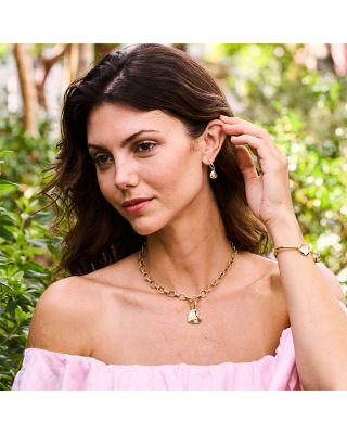 Love Heart Pendant in 18K Gold Plated