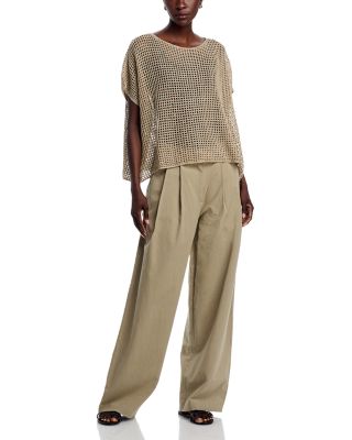 Bateau Neck Cap Sleeve Sweater