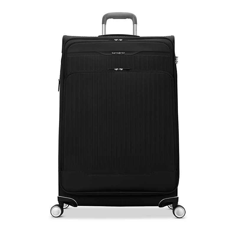 Samsonite Silhouette 18 Softside Large Spinner Suitcase In Black