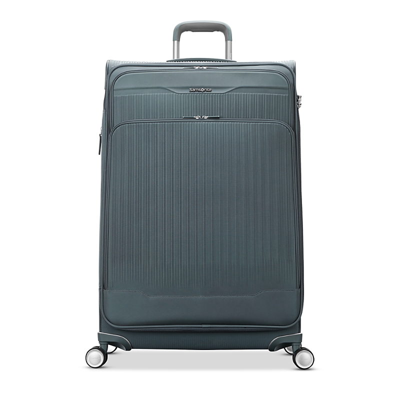 Samsonite Silhouette 18 Softside Large Spinner Suitcase In Slate Blue