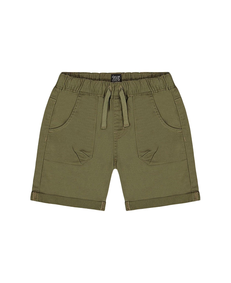 Deux par Deux Boys' Stretch Twill Short