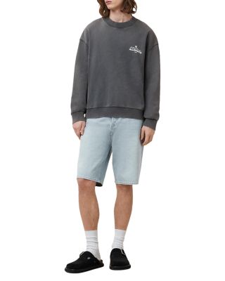 Soleil Crewneck Logo Graphic Sweatshirt