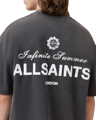 Soleil Oversized Fit Graphic Logo Tee  