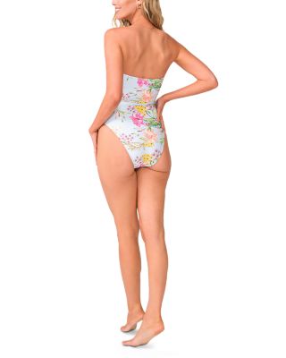 Strapless One Piece Swimsuit