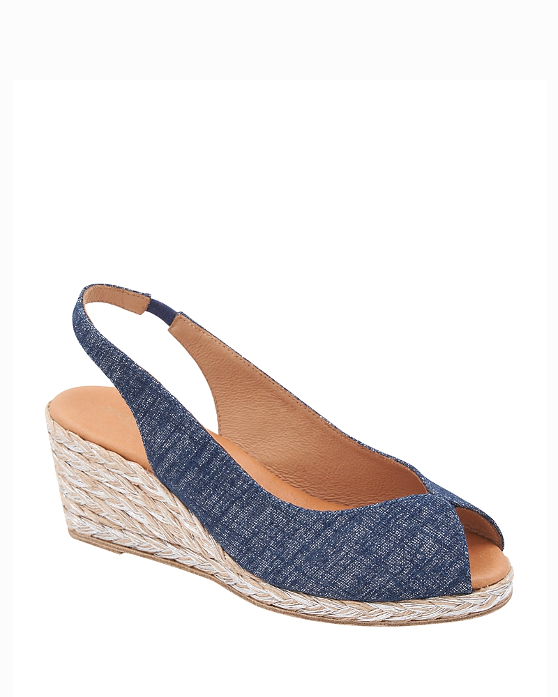 Andre Assous Women's Audrey Jute Wedge Sandals
