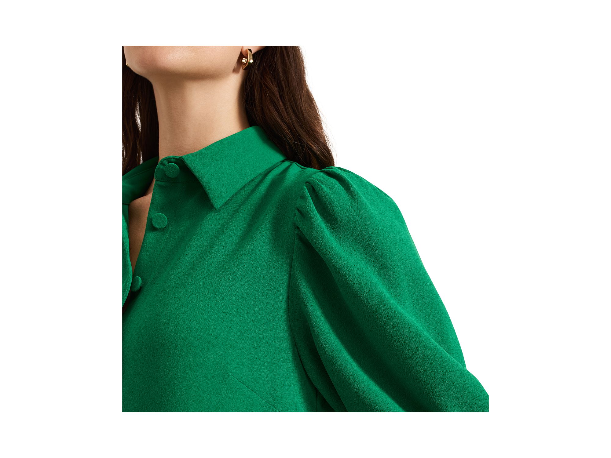 Candice Puffed Sleeve Dress — Image 4