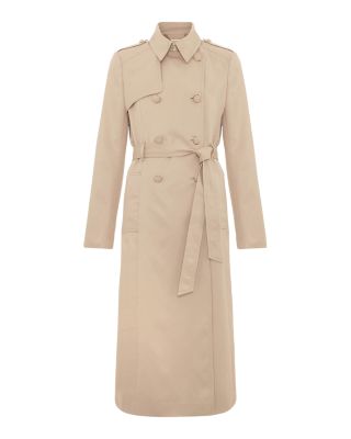 Cheryl Fitted Trench Button Up Jacket