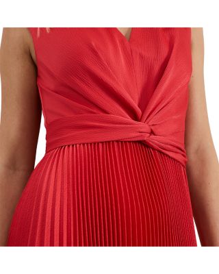 Celestia Faux Wrap Dress