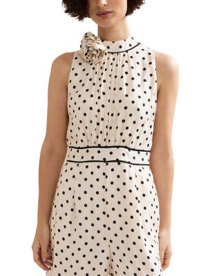 Marilee Dot Print Jumpsuit