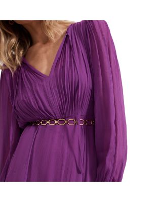 Amal Pleated Dress