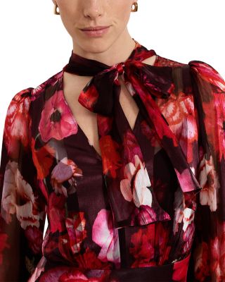 Eleni Floral Print Dress