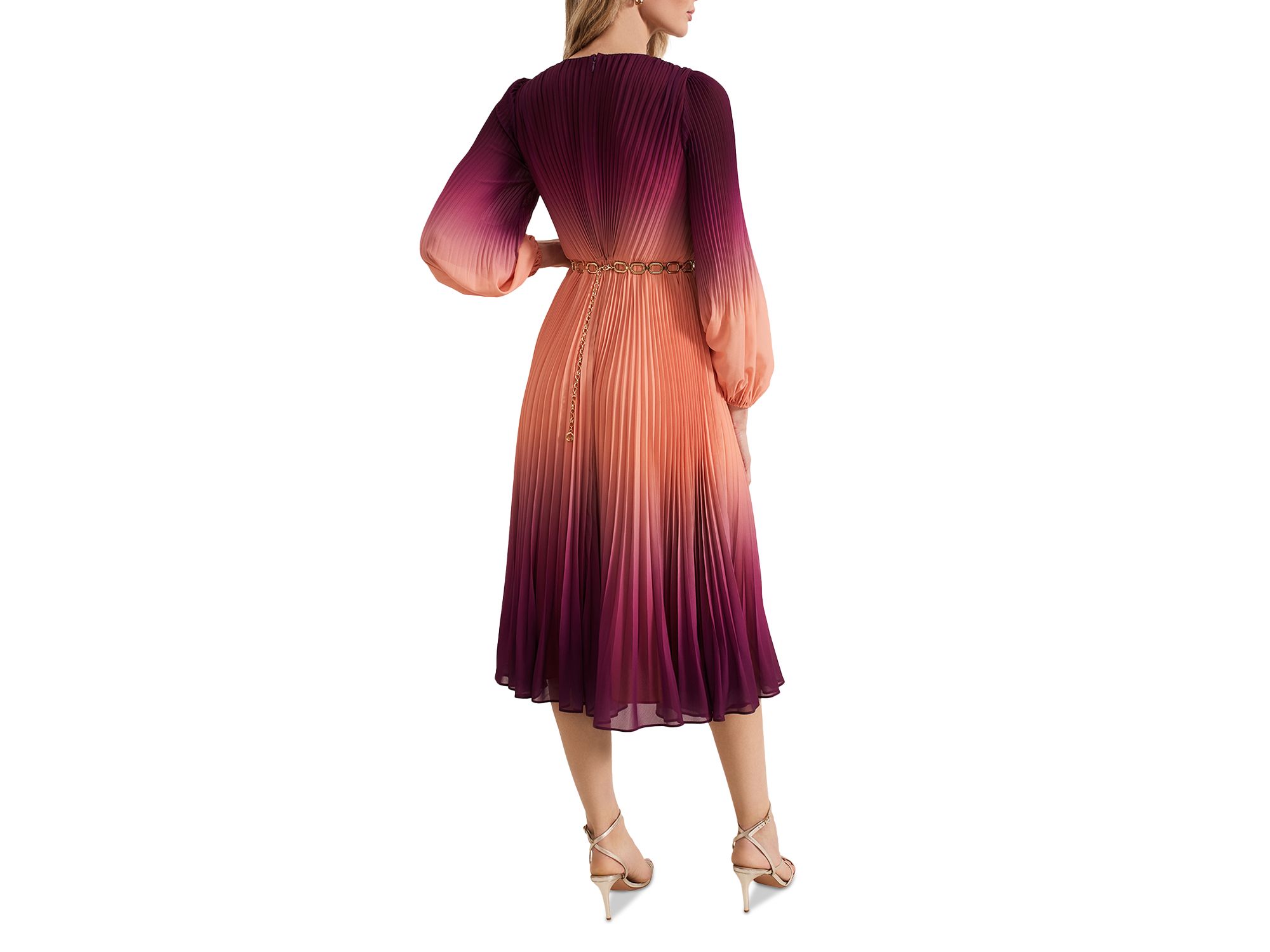 Mira Ombré Button Dress — Image 4