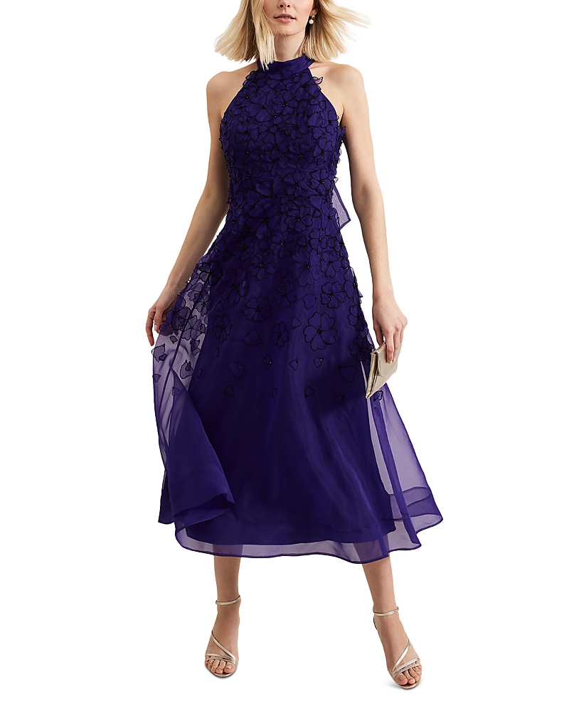 PHASE EIGHT GEORGIE BEADED DRESS