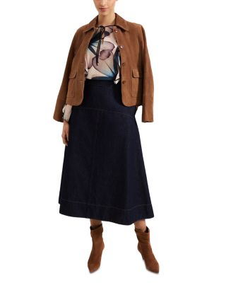 Cosmos Ruffle Blouse