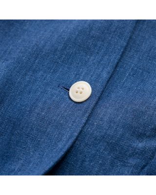 Callan Linen Button Front Midi Dress