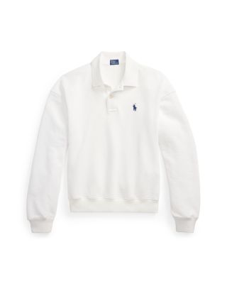 Lightweight Fleece Long Sleeve Polo
